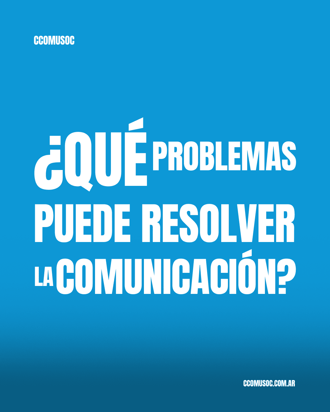 qué problemas puede resolver la comunicación?