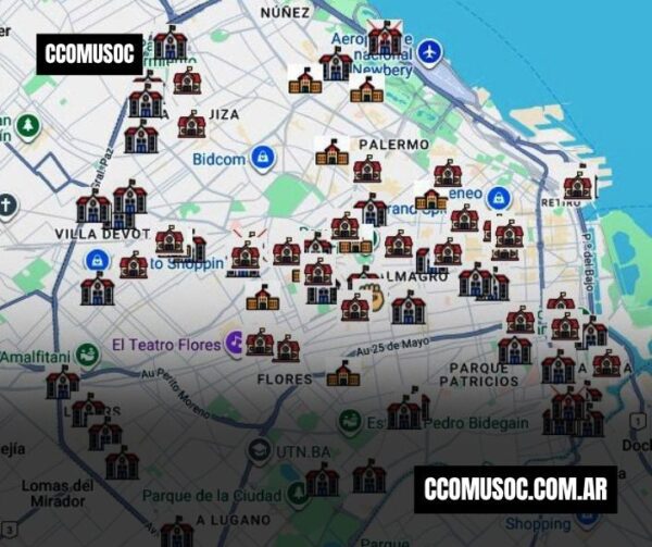 mapa educacion caba