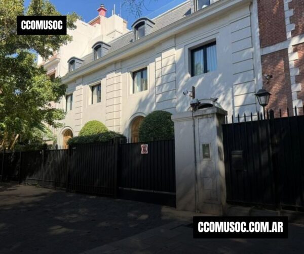 La mansión en Buenos Aires donde vive Peter Thiel