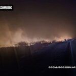 jujuy: arde un campo de 600 hectáreas