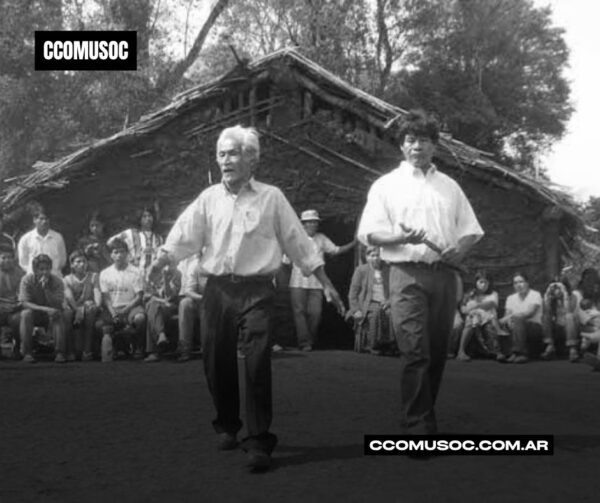 foto histórica de la comunidad mbya guaraní