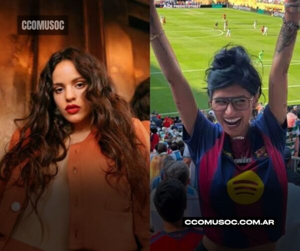 A la izquierda, ROSALÍA; a la derecha,MIA KHALIFA